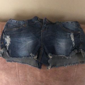 Jean shorts